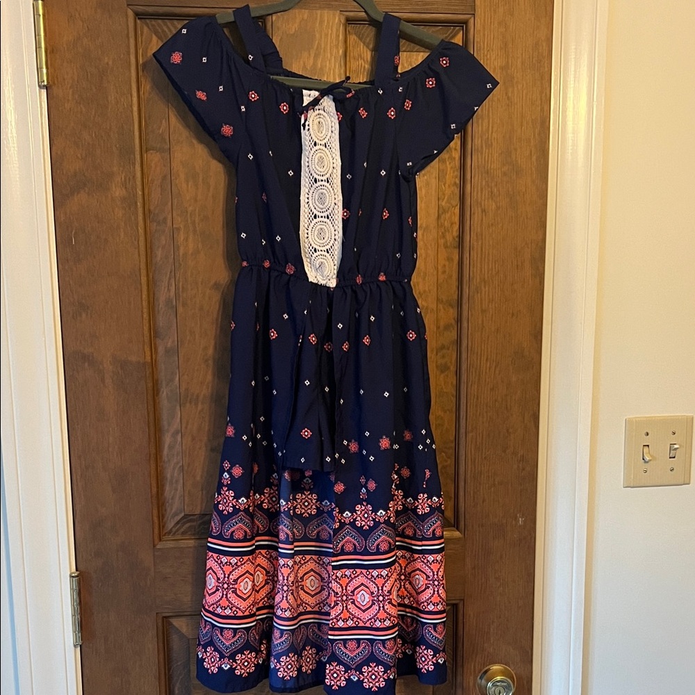 Japna Navy and Pink Kids One Piece Bodysuit
